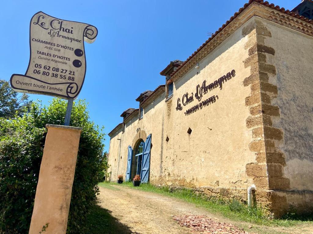 Maison D'Hotes Le Chai D'Armagnac Monguilhem Exteriör bild